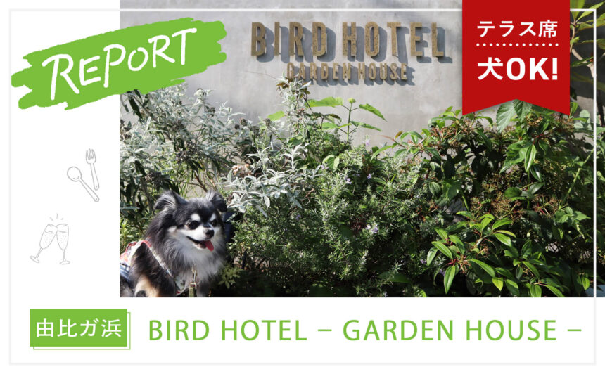 【由比ガ浜】緑あふれるガーデンオーベルジュ『BIRD HOTEL – GARDEN HOUSE –』