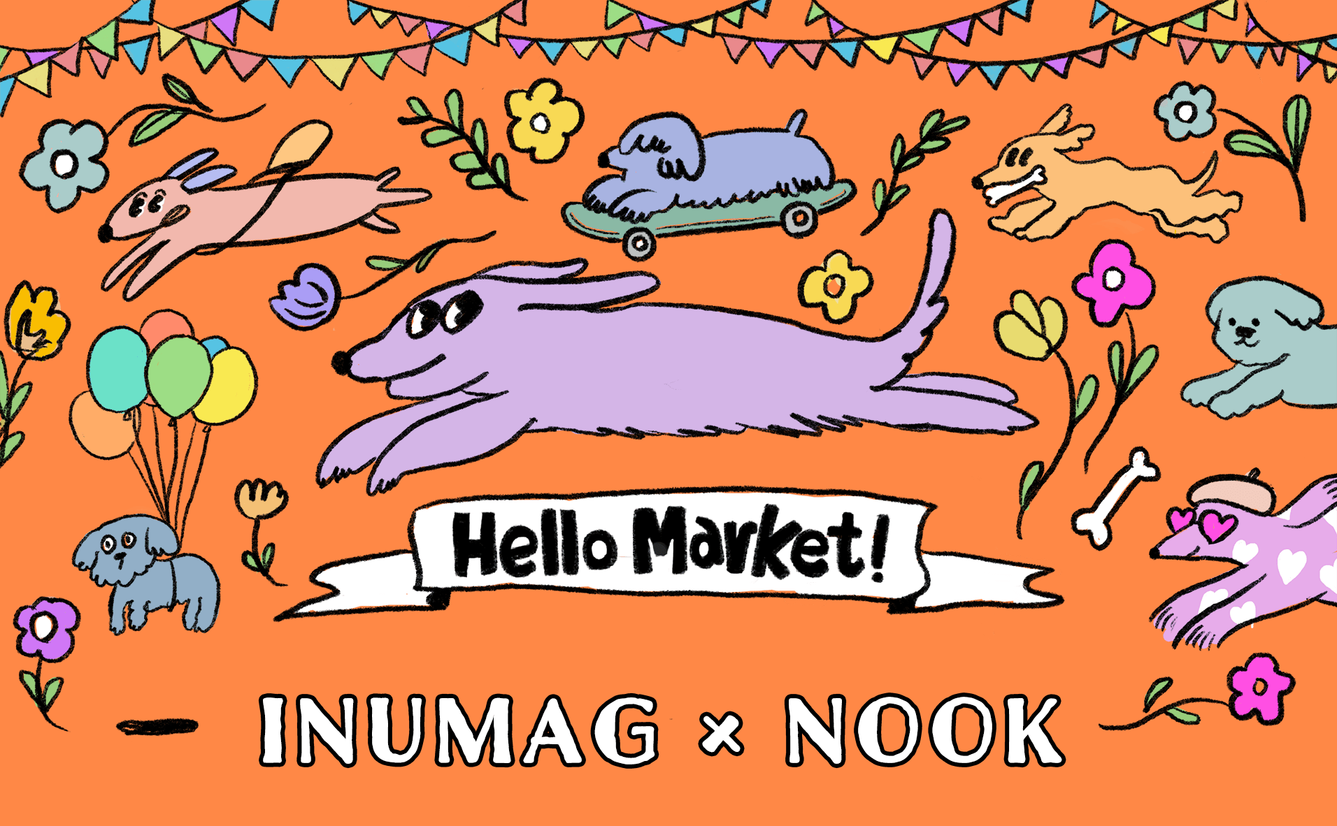 『 INUMAG × NOOK 〜Hello Market！〜』出店者紹介