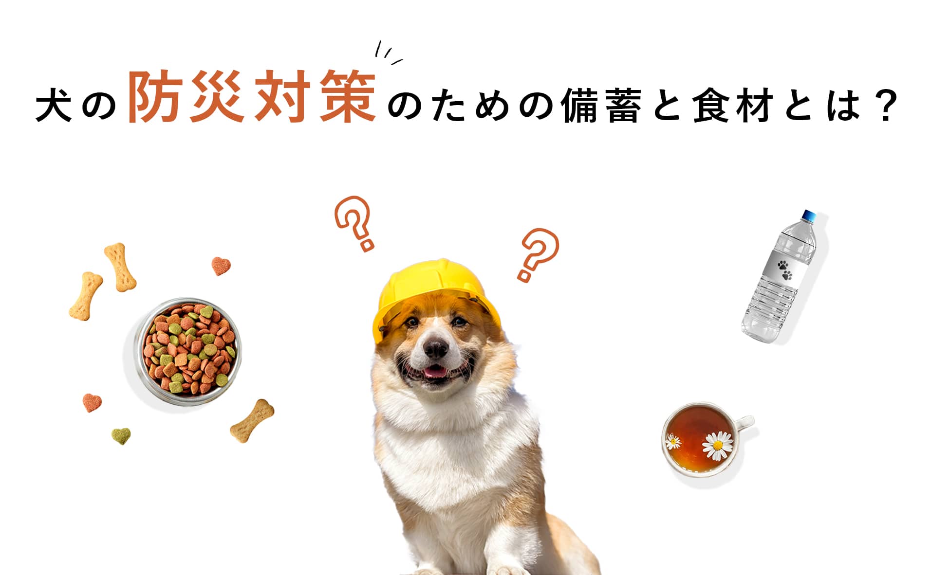 愛犬のための防災対策！備蓄におすすめ食材と対策をご紹介